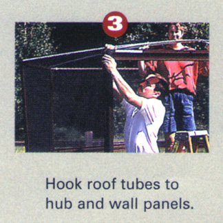 Casita Screen House Assmbly 3 by Kay Home Products Model 82365